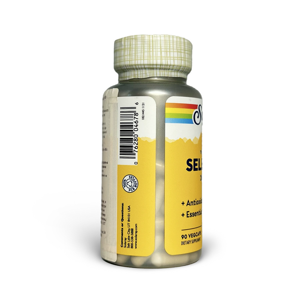 Дієтична добавка Селен Solaray Selenium 200 мкг, 90 веганських капсул 6a70fd6996ed1 фото